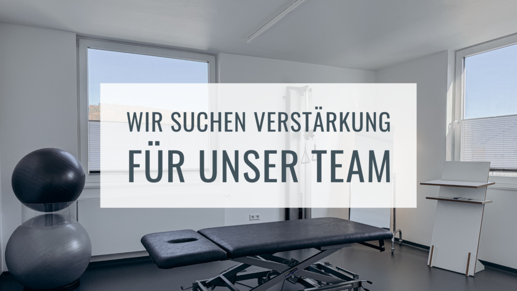 Physiotherapie-Jobs in Tuttlingen: Innovatives Team, ganzheitliche Ansätze, wertschätzendes Miteinander und Work-Life-Balance. Lernen Sie uns kennen.